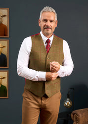 Combrook Väst - Sage Tweed