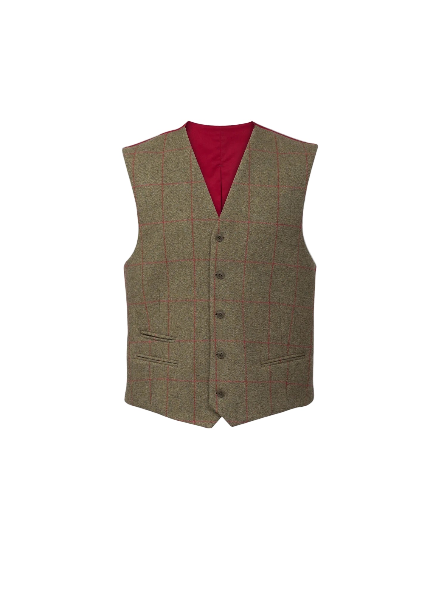 Combrook Väst - Sage Tweed