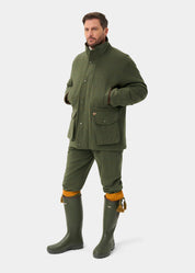 Alan Paine Combrook Field Coat Mariner - Tweedjacka Herr – på modell framifrån