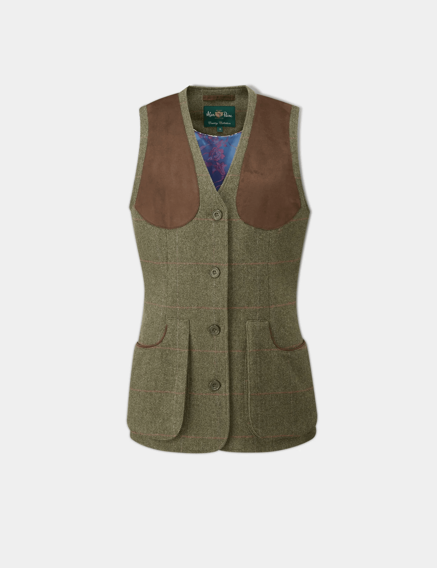 Combrook Heath - Tweed-vest til kvinder