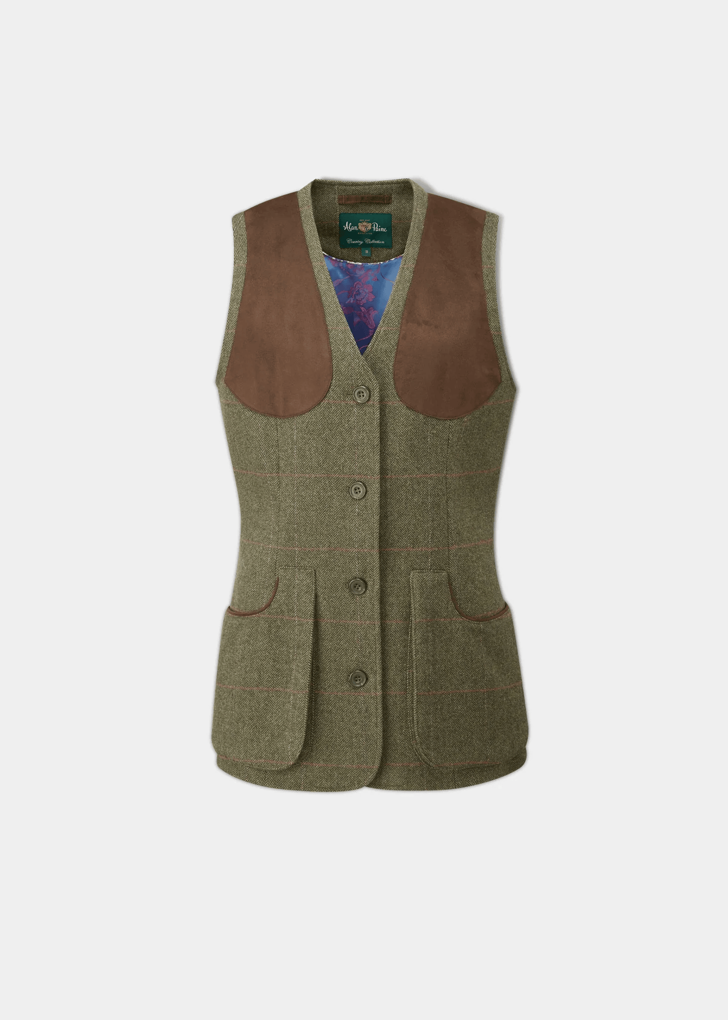 Combrook Heath - Tweed-vest til kvinder