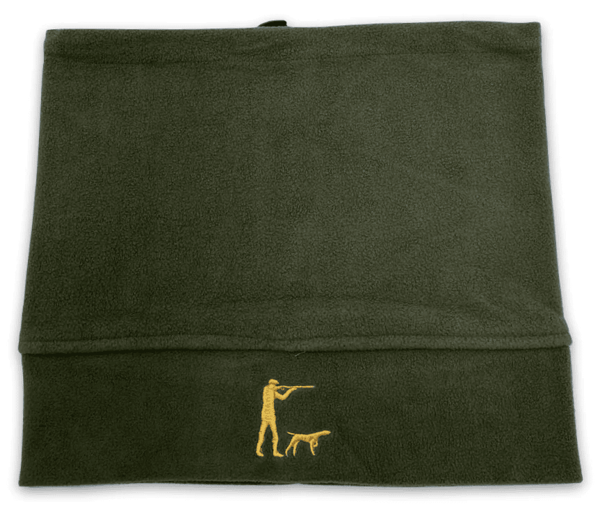 Halsvärmare/Mössa i Fleece - Jägare & Hund