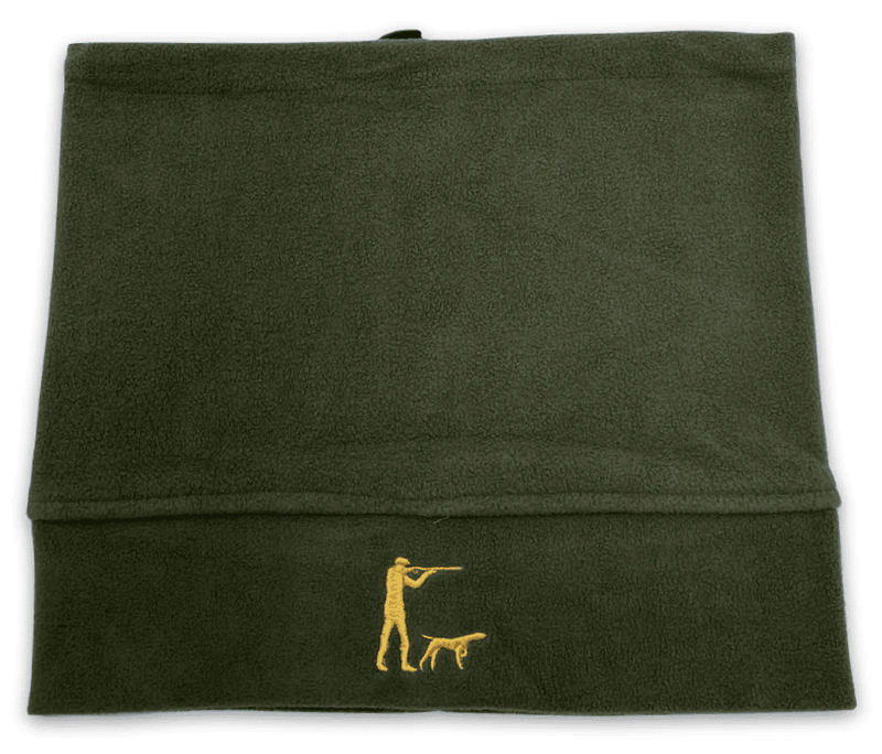Halsvärmare/Mössa i Fleece - Jägare & Hund