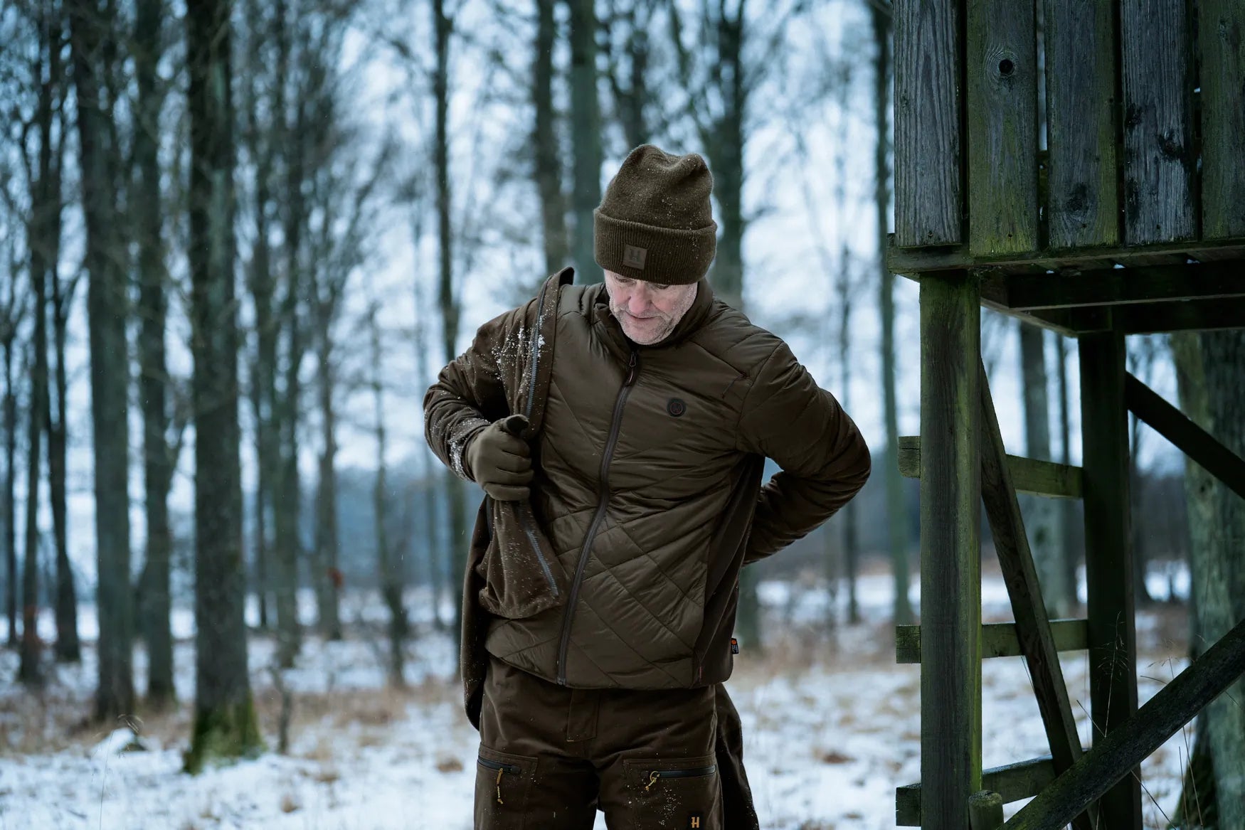 Härkila Heat Fodrad Jacka - Willow Green/Shadow Brown