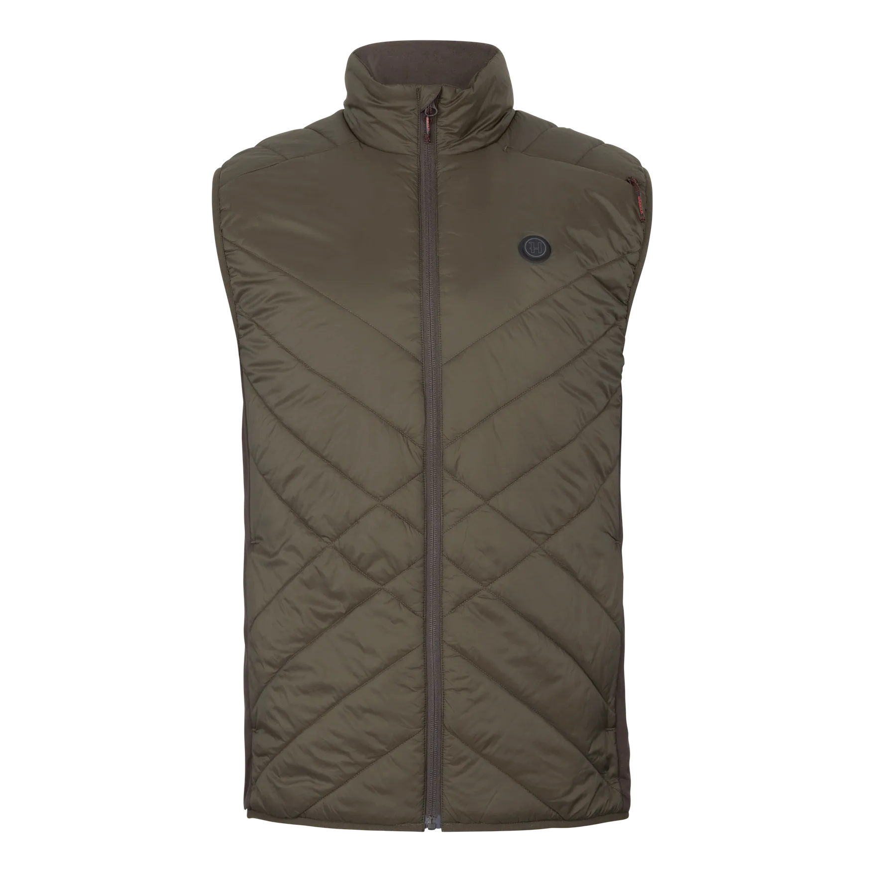 Härkila Heat Fodrad Väst - Willow Green/Shadow Brown