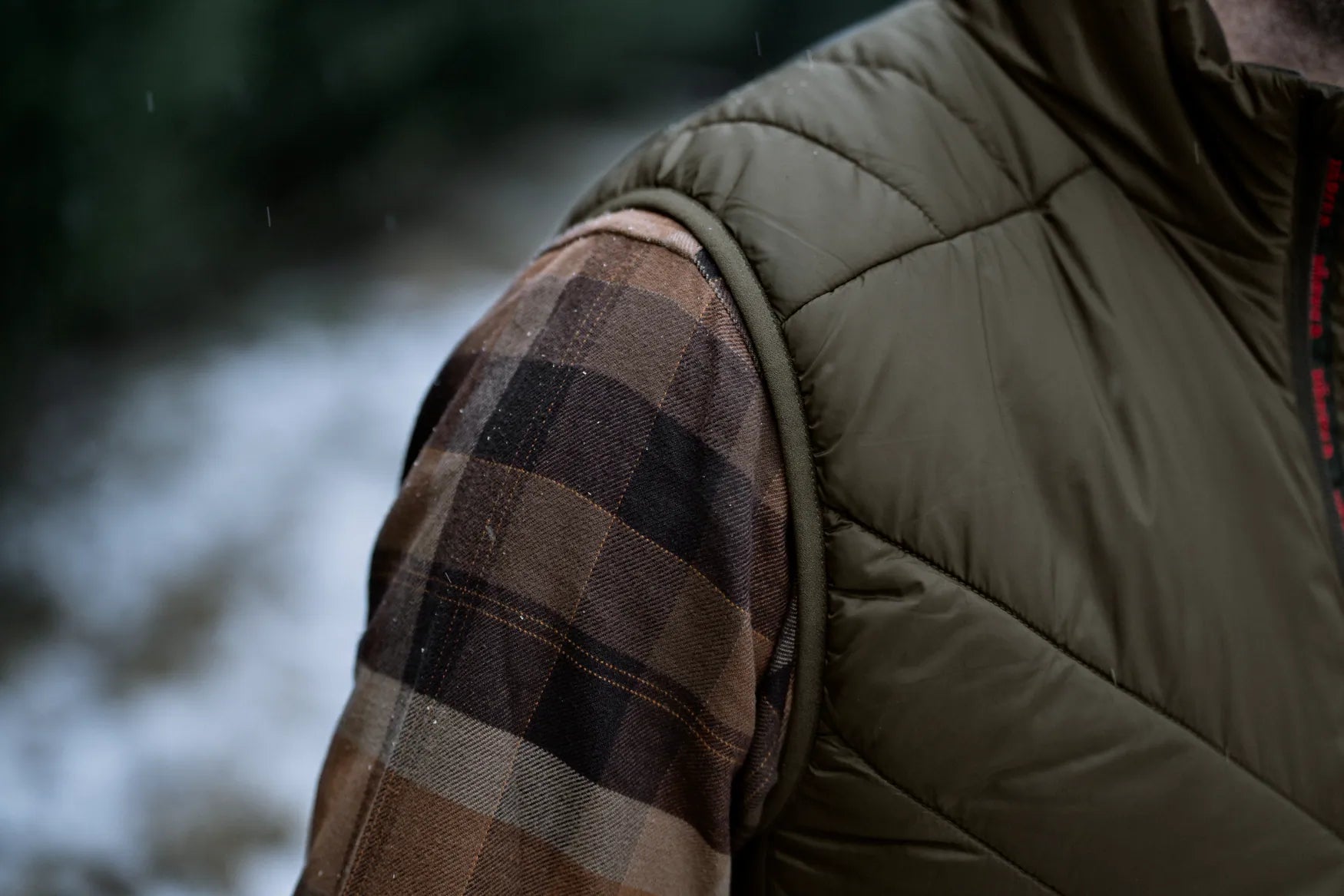 Härkila Heat Fodrad Väst - Willow Green/Shadow Brown