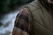 Härkila Heat Fodrad Väst - Willow Green/Shadow Brown