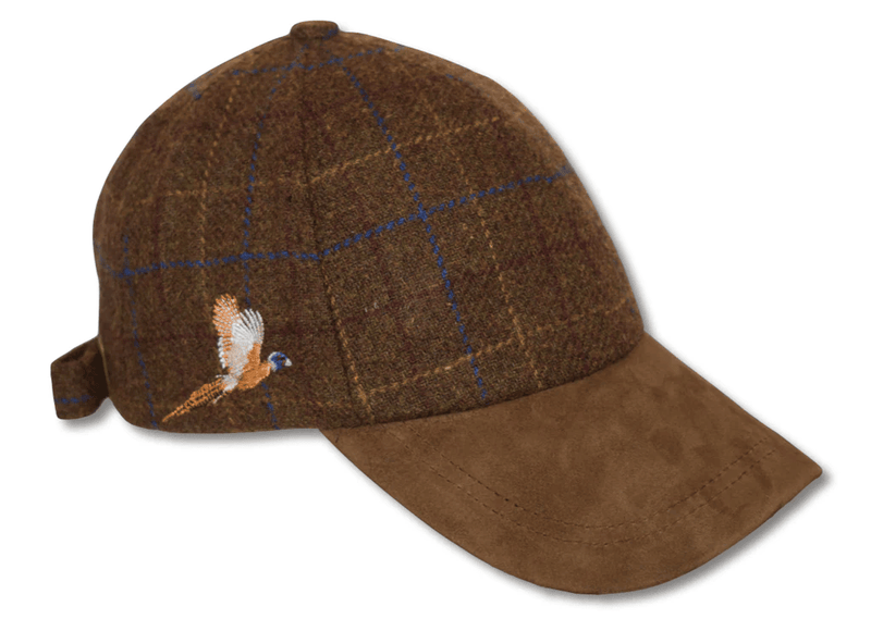 Jaktkeps i Brun Tweed - Flygan Fasan