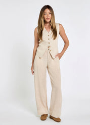 Dubarry Kelby Linnebyxor - Oatmeal