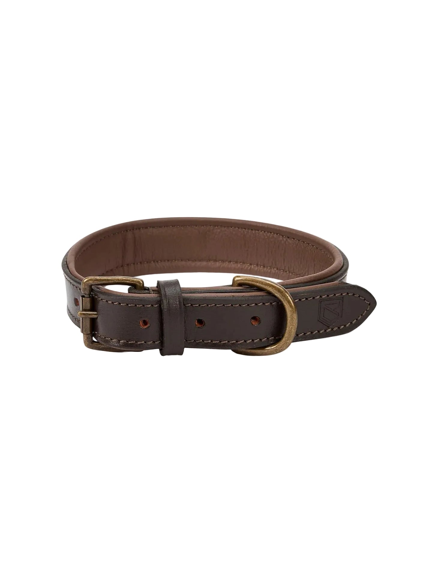 Dubarry Axel Mahogany Hundhalsband - Vadderat Läder