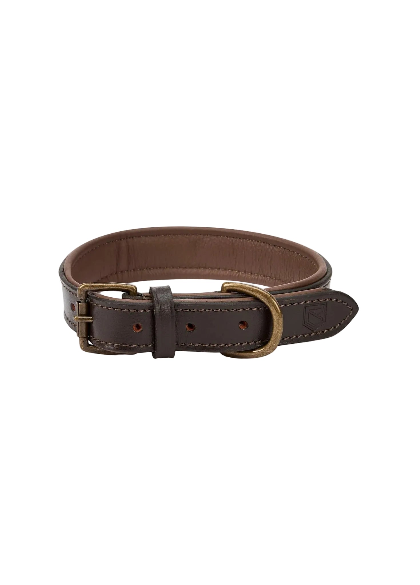 Dubarry Axel Mahogany Hundhalsband - Vadderat Läder