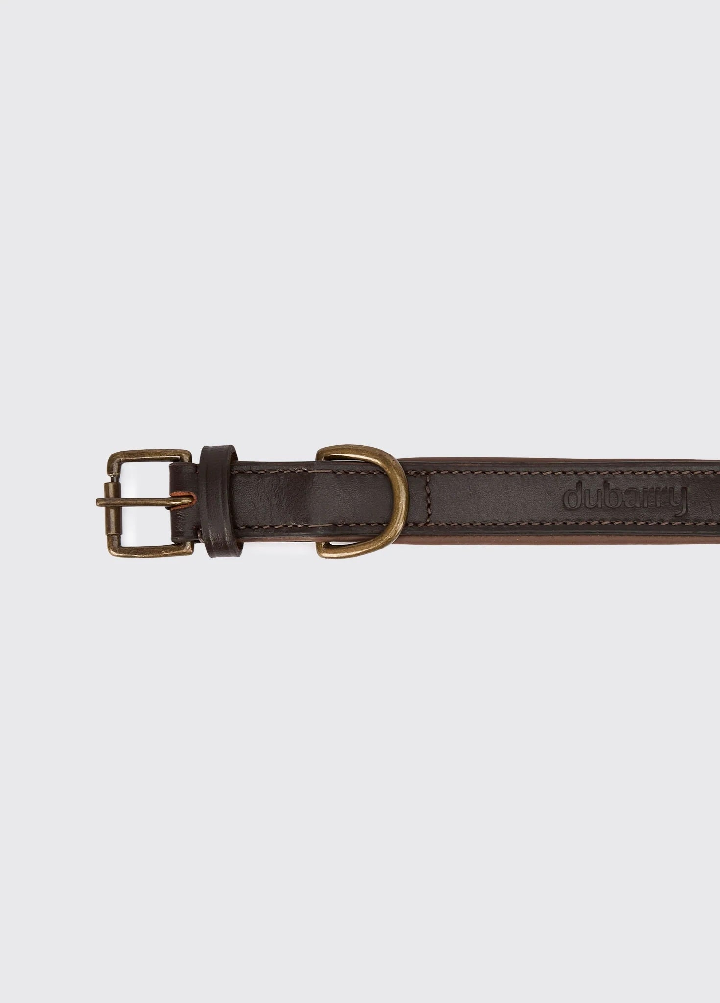 Dubarry Axel Mahogany Hundhalsband - Vadderat Läder