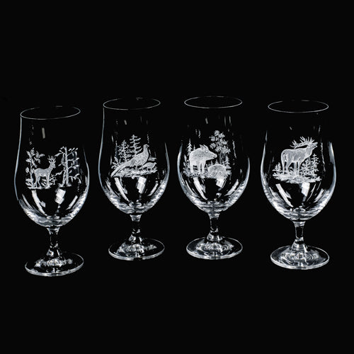 Ölglas - Jaktmotiv