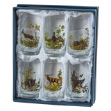 Ölglas Med Djurmotiv - 6-pack