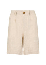 Maryland Linneshorts - Oatmeal