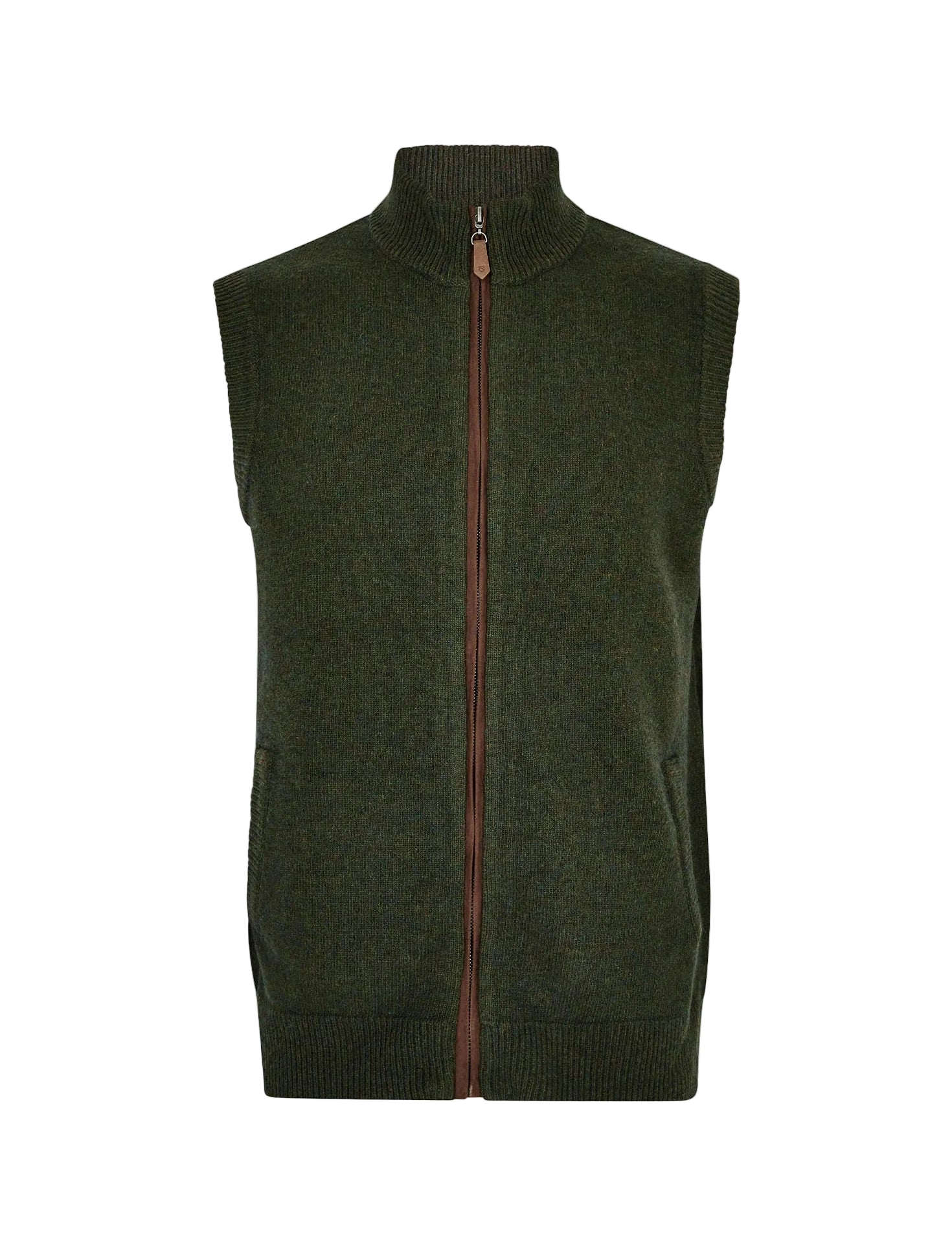 Upperwood Bodywarmer Olive - Stickad Väst
