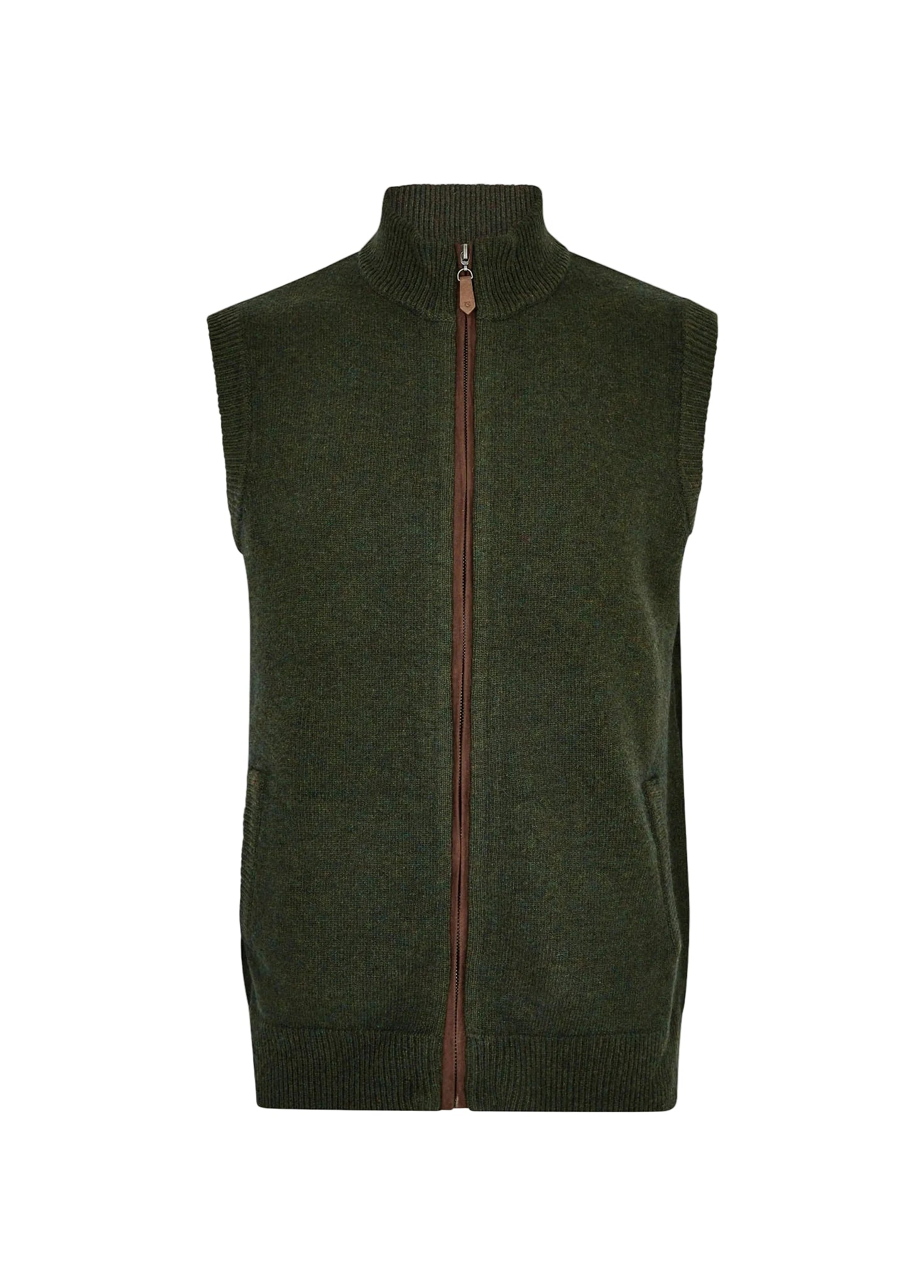 Upperwood Bodywarmer Olive - Stickad Väst