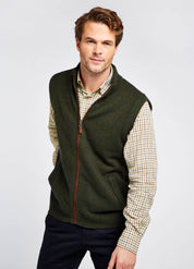 Upperwood Bodywarmer Olive - Stickad Väst