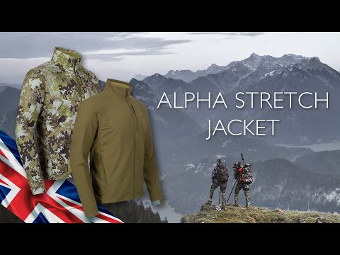 Mens Alpha Stretch Jacket - Camouflage
