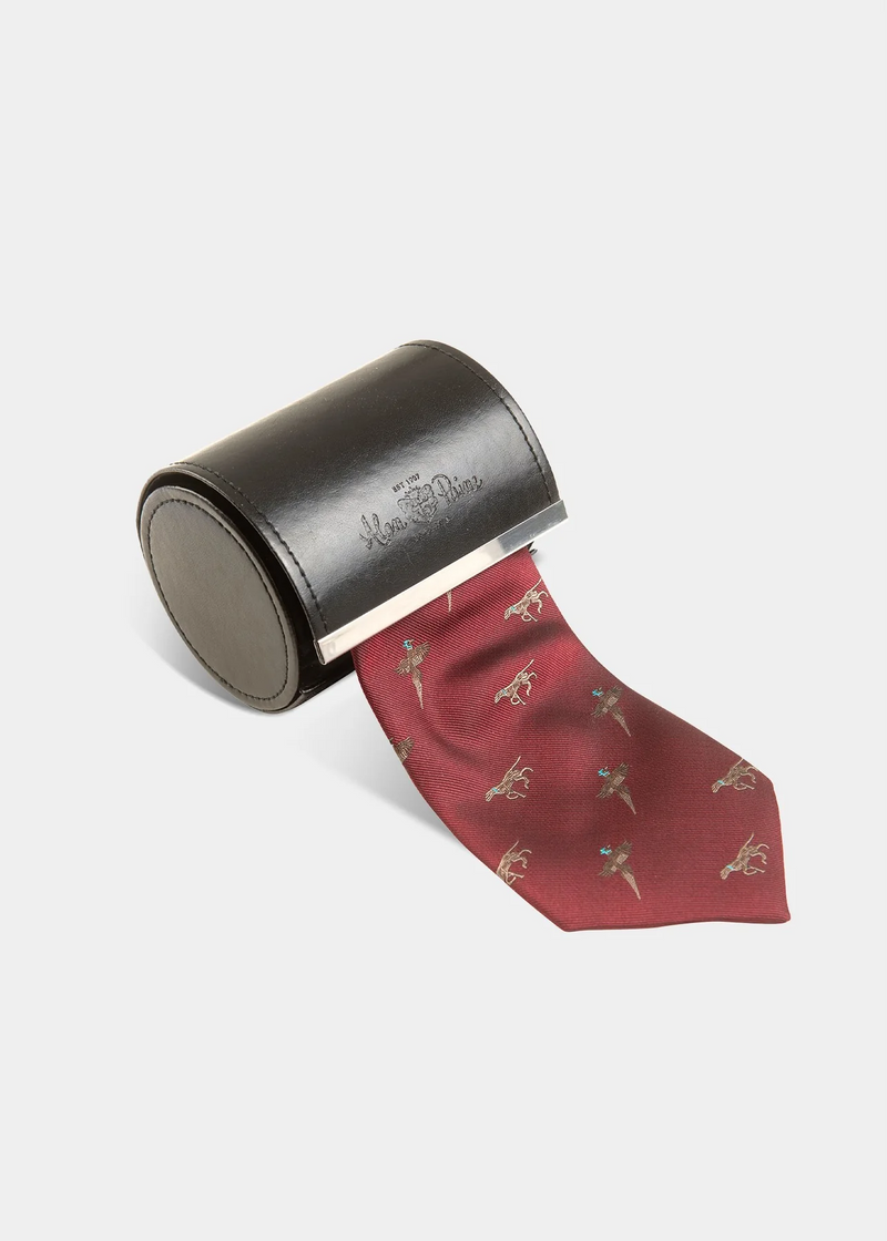 Ripon Slips i Silke - Bird & Dog Bordeaux