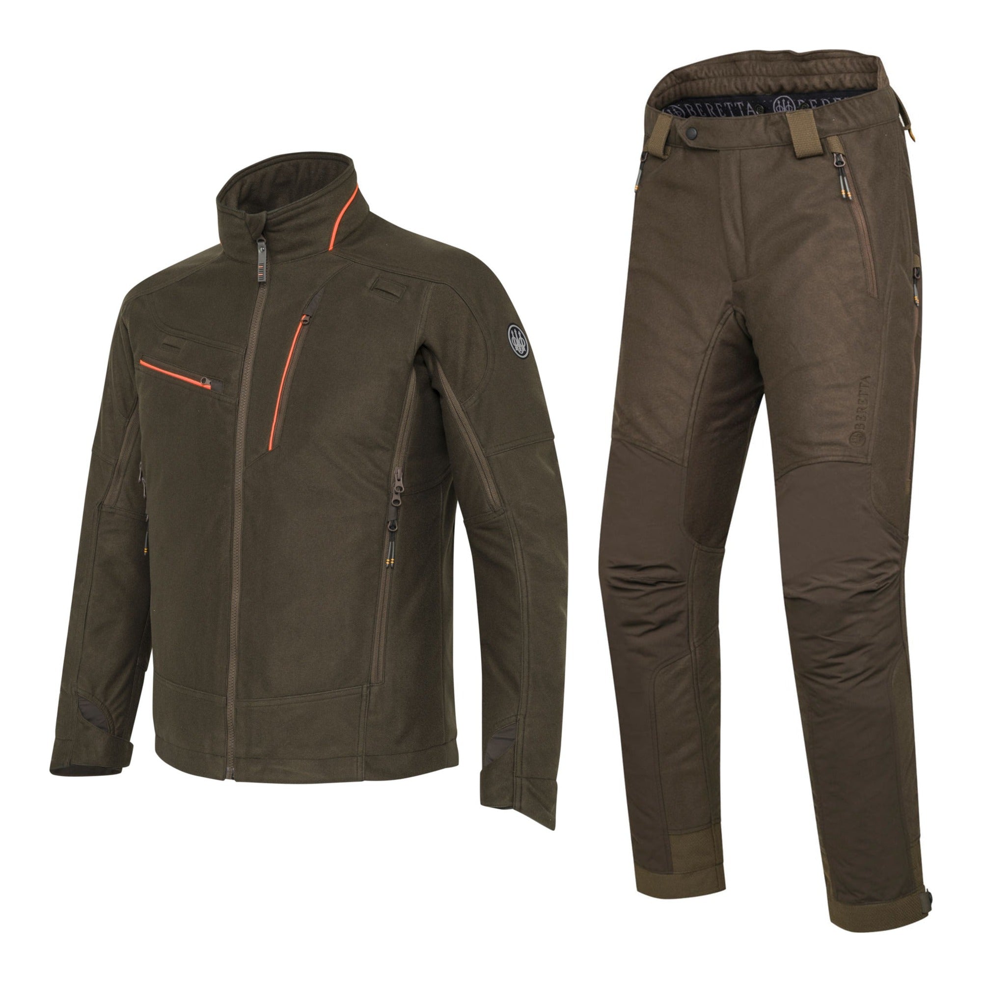 Beretta Matajur Windblock Ställ - Brown Bark, jacka och byxor