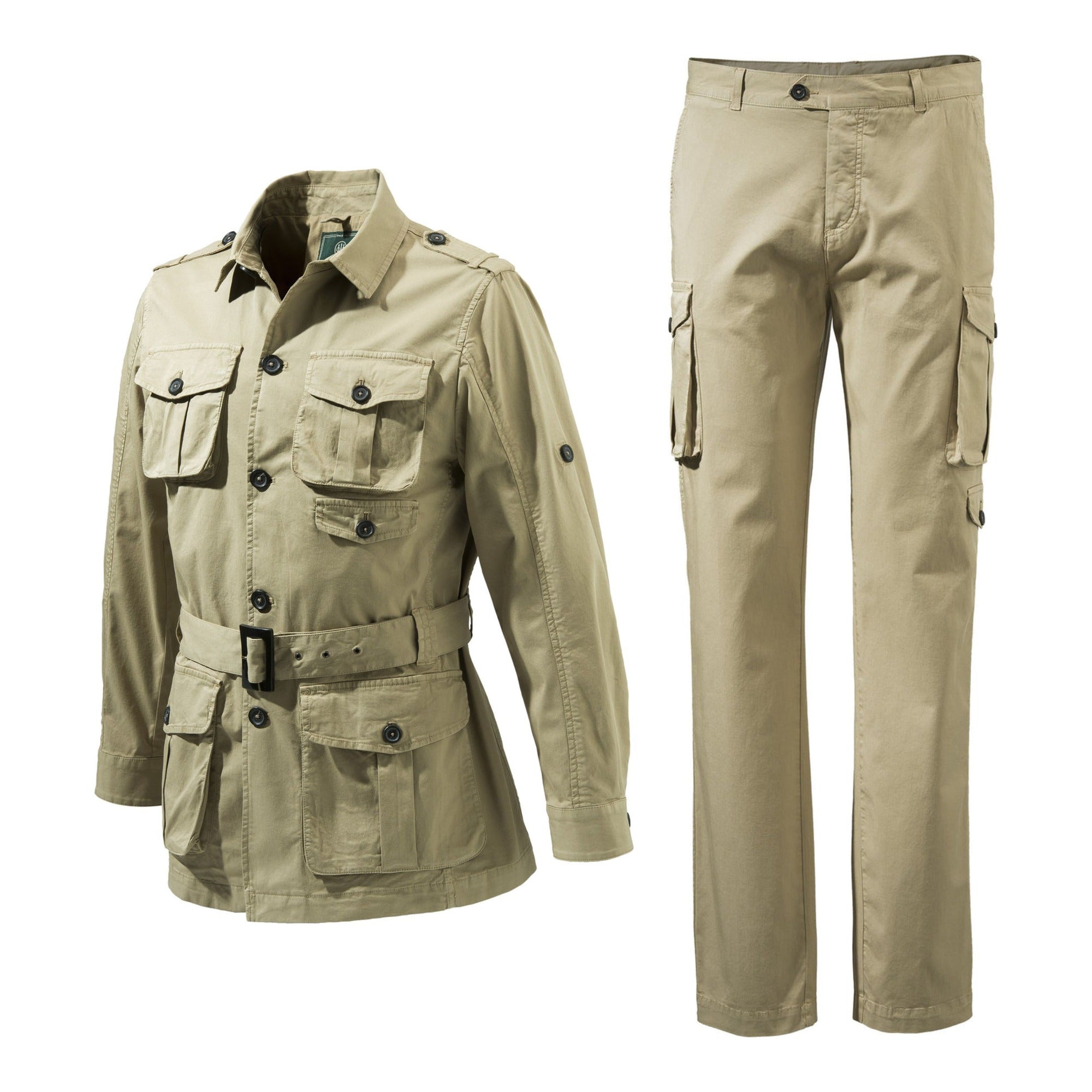 Beretta Serengeti Ställ Herr - Beige, jacka och cargobyxor