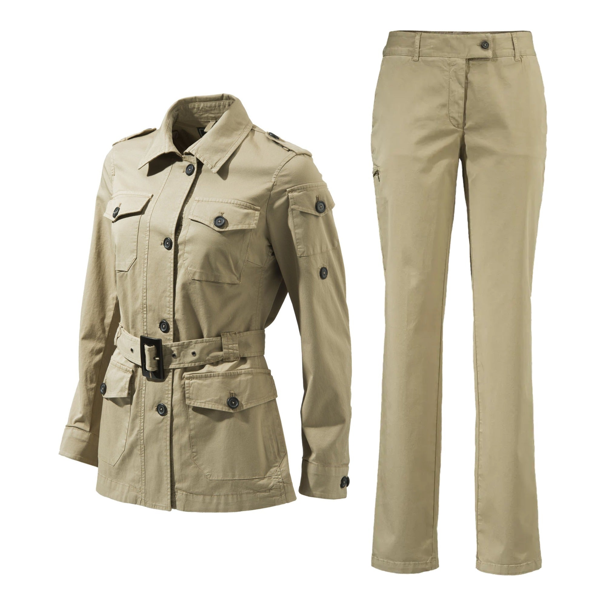 Beretta Serengeti Ställ Dam - Beige, jacka och byxor