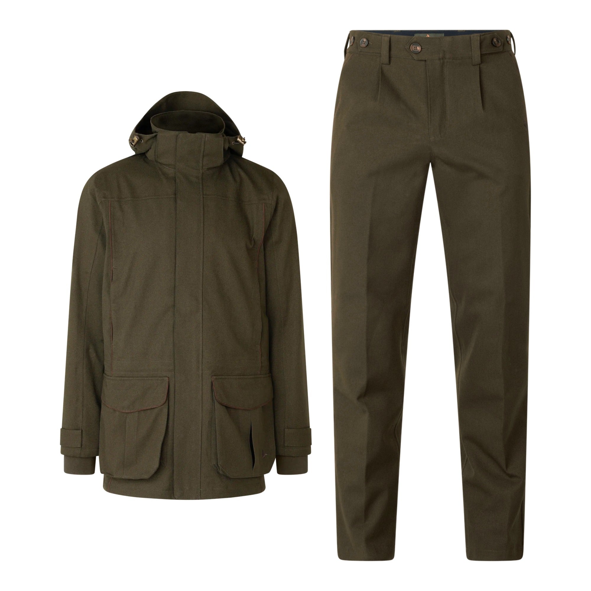 Seeland Woodcock Royale Ställ - Shaded Olive, jacka och byxor