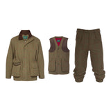 Alan Paine Combrook Tweedställ Sage | Field Coat, Jaktväst & Breeks