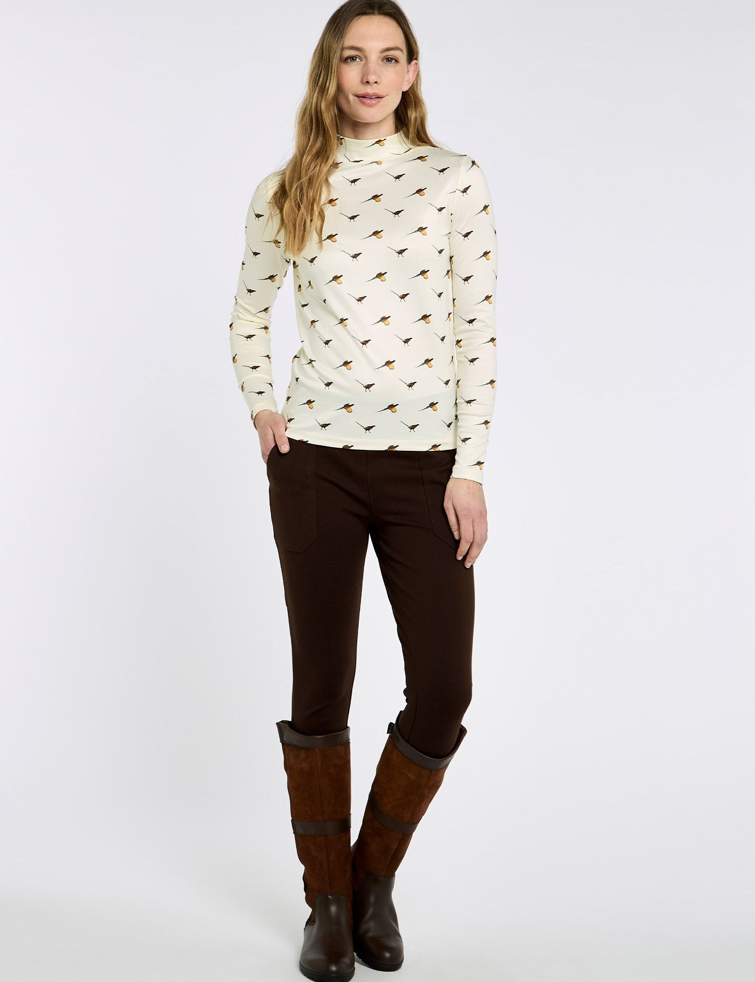 Dubarry Pepperwort leggings Bourbon