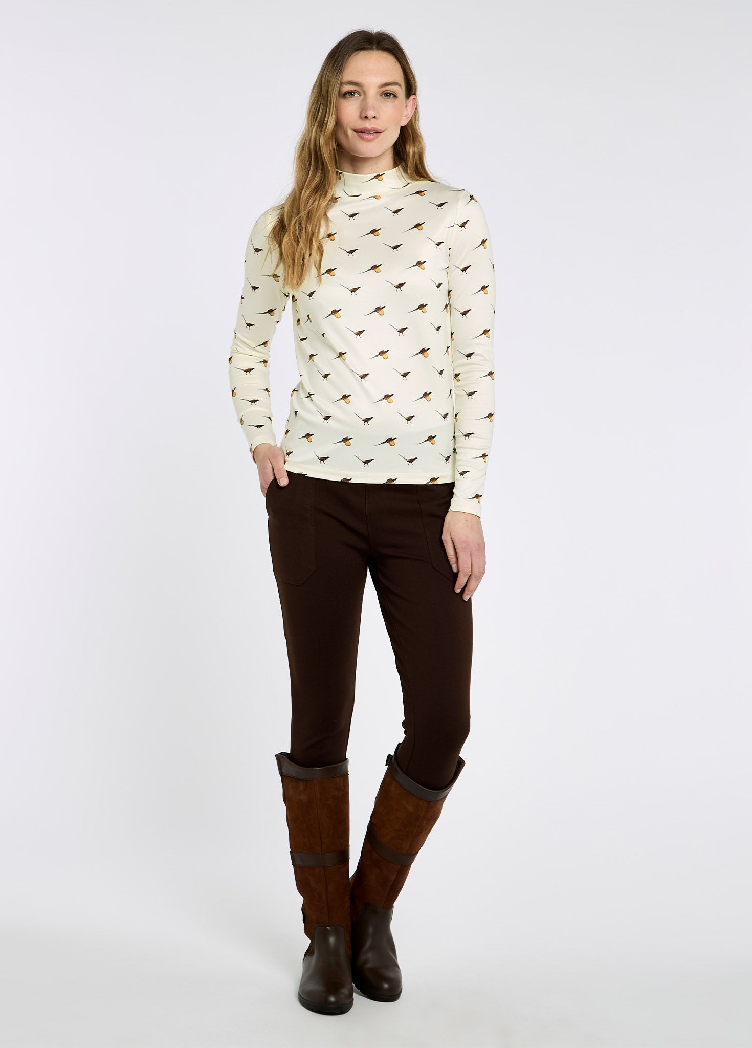 Dubarry Pepperwort leggings Bourbon