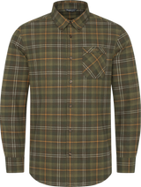 Blaser Julian Flanellskjorta - Grön/Offwhite/Orange
