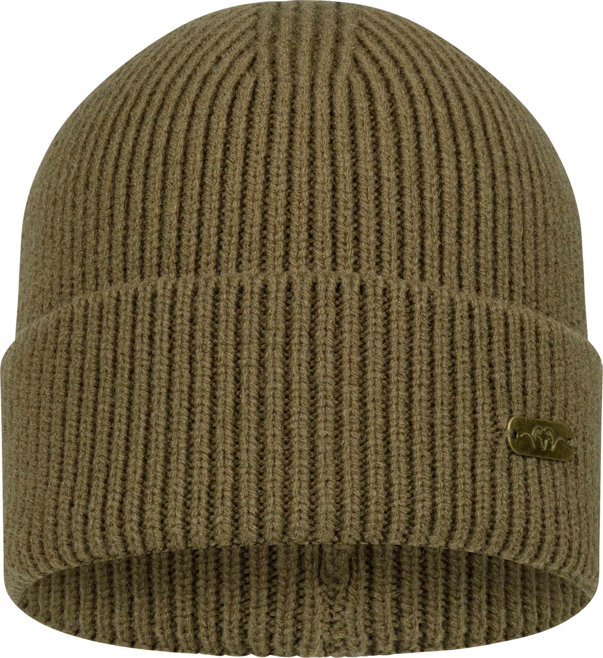 Blaser Tommy Rib Beanie dunkel oliv