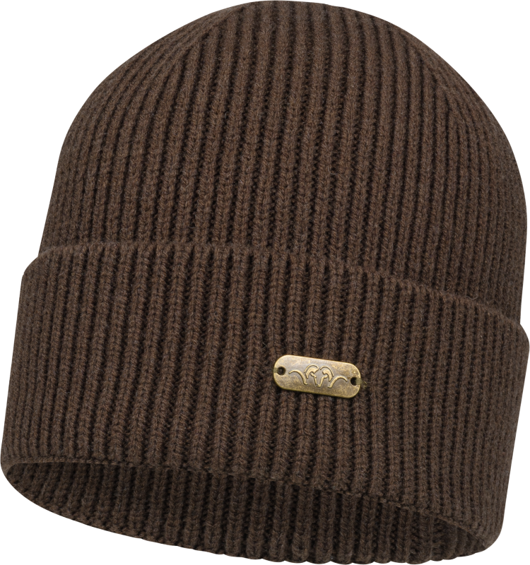 Blaser Tommy Rib Beanie dunkelbrun