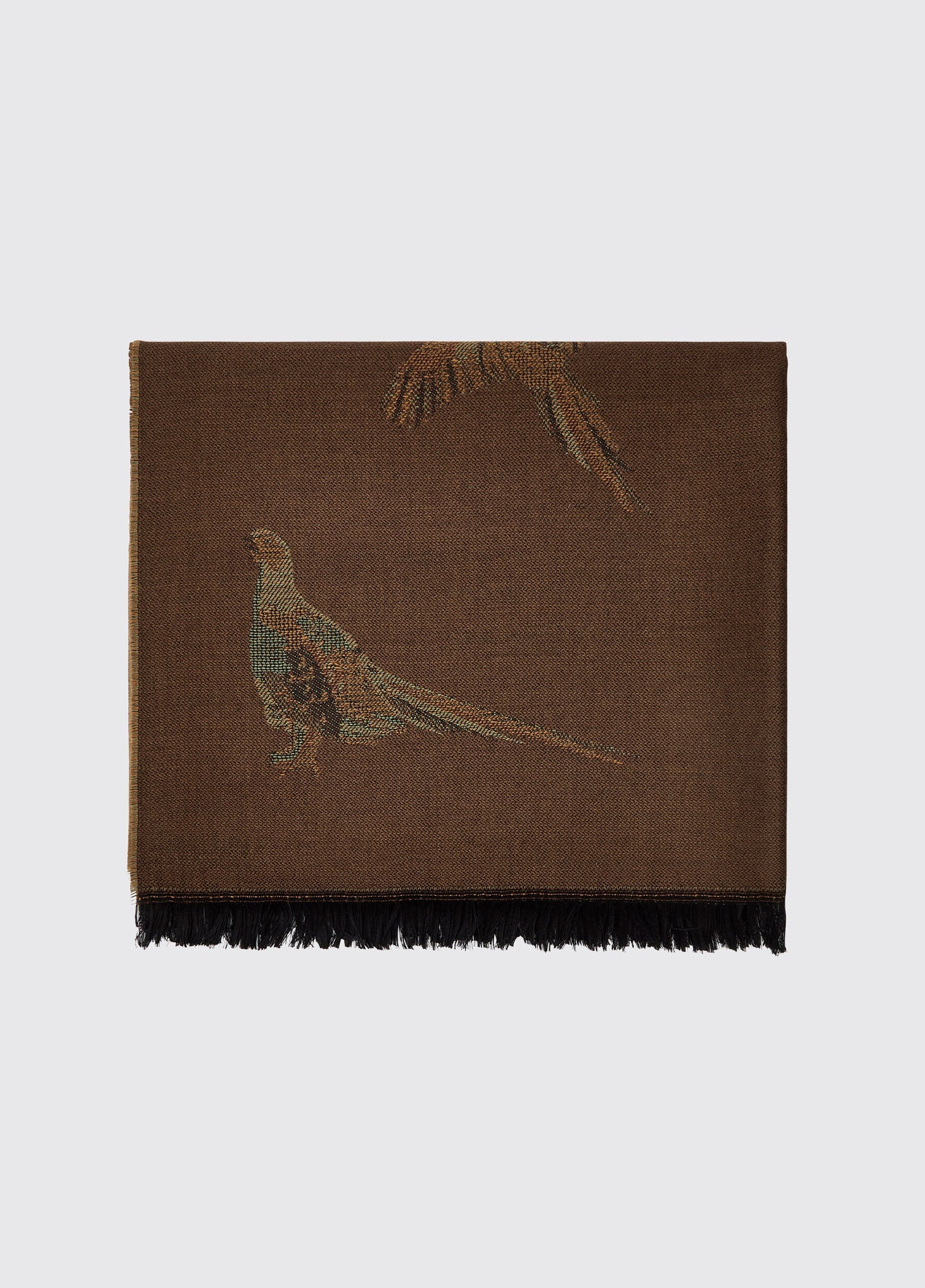 Birchdale Stole ull - Ivy Green