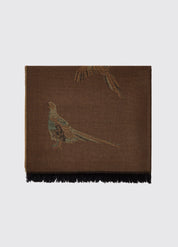 Birchdale Stole ull - Ivy Green