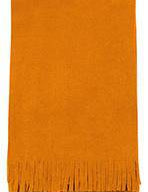 Orange Halsduk i Fleece - Percussion