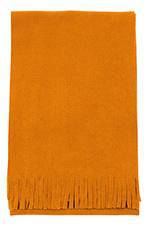 Orange Halsduk i Fleece