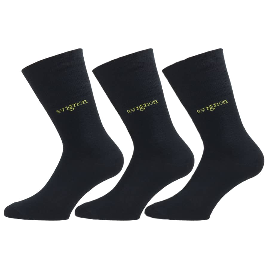 Tunn Linerstrumpa i merinoull - Avignon 3-pack