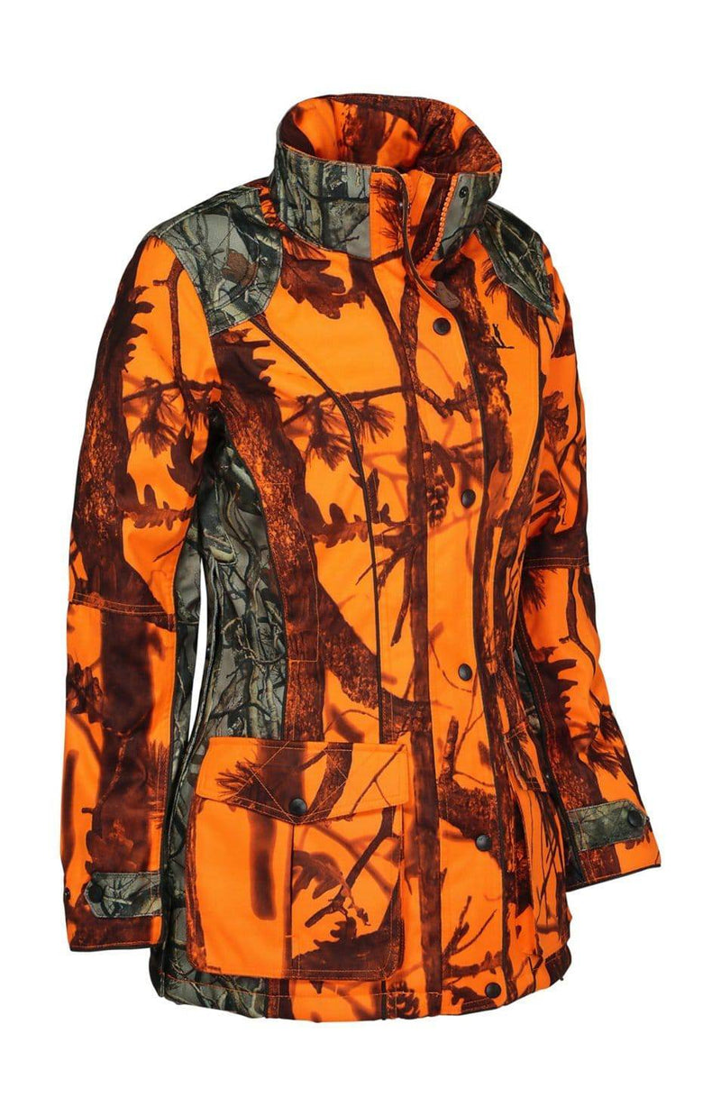 Brocard Dam - Orange Jaktjacka i Camouflage