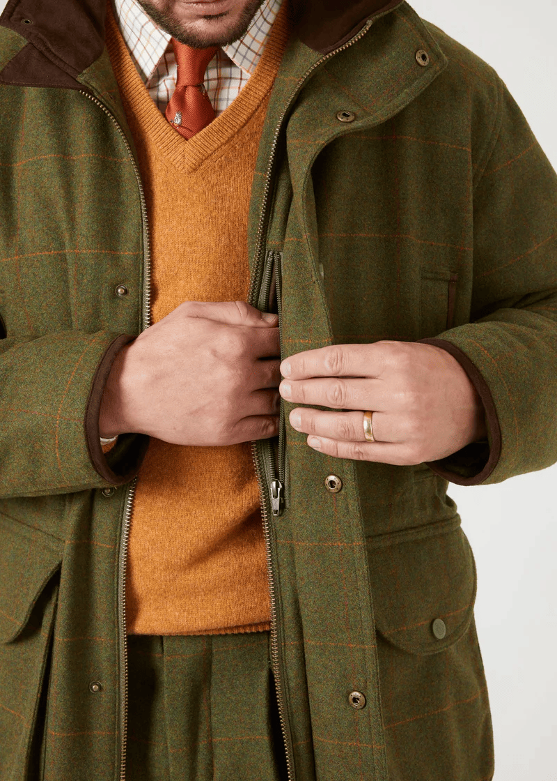 Combrook Field Coat Maple - Tweedjacka Herr
