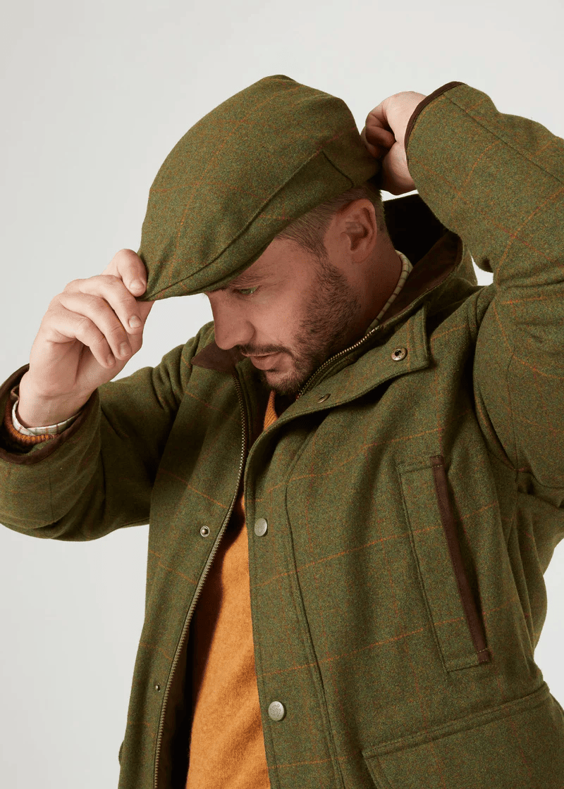 Combrook Maple - Flat Cap i Tweed