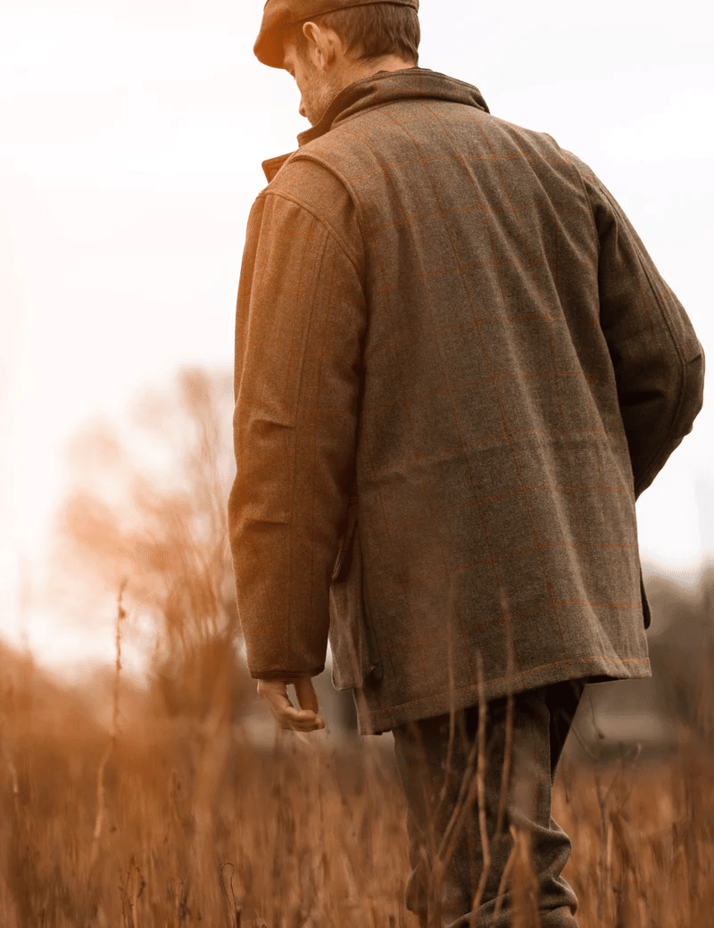Combrook Sage - Flat Cap i Tweed