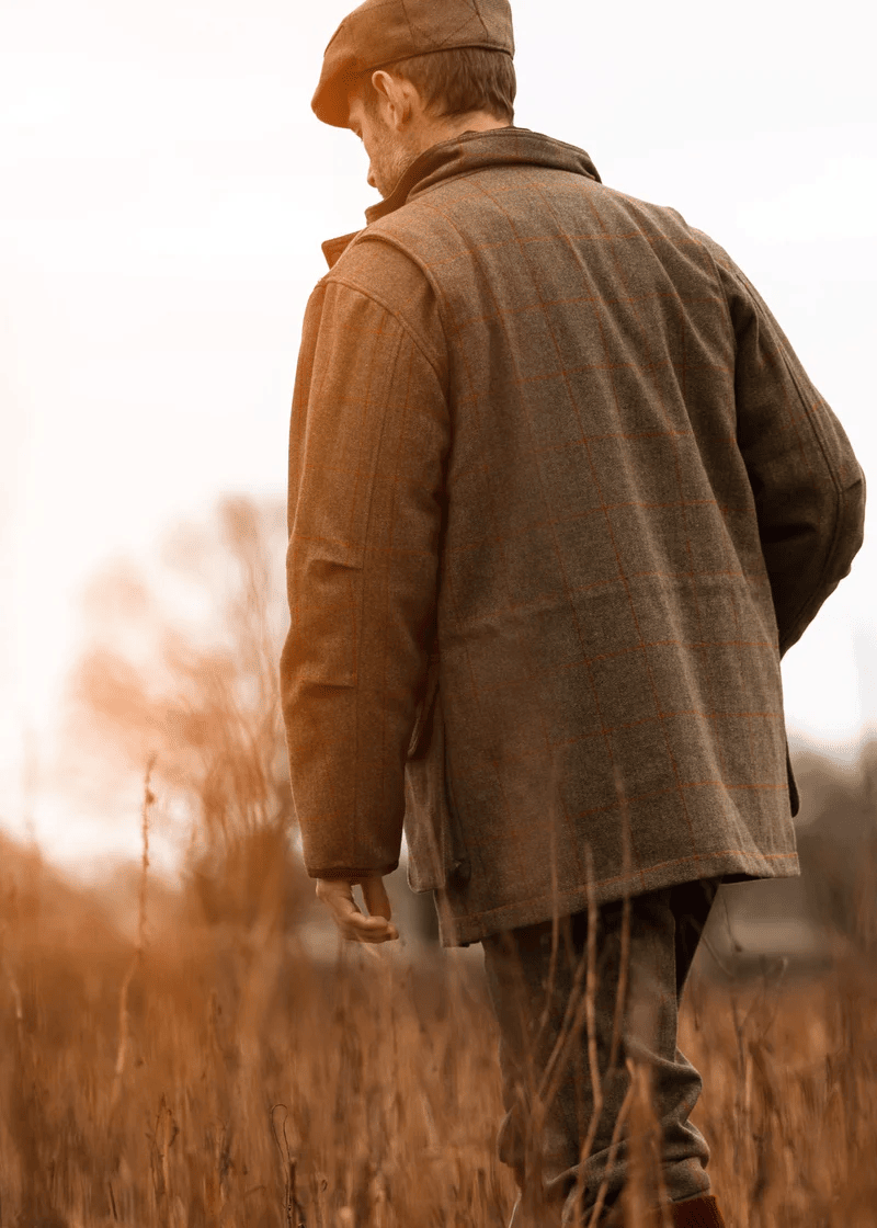 Combrook Sage - Flat Cap i Tweed
