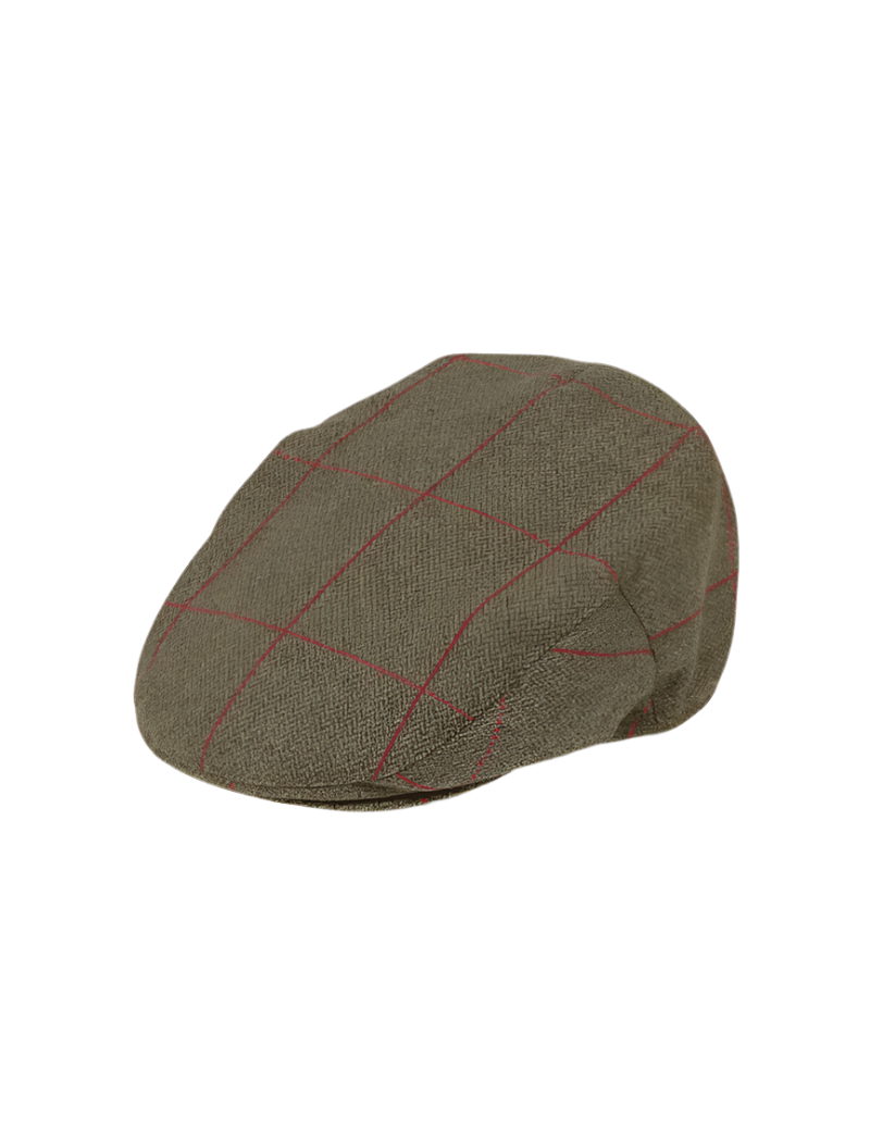 Combrook Sage - Flat Cap i Tweed