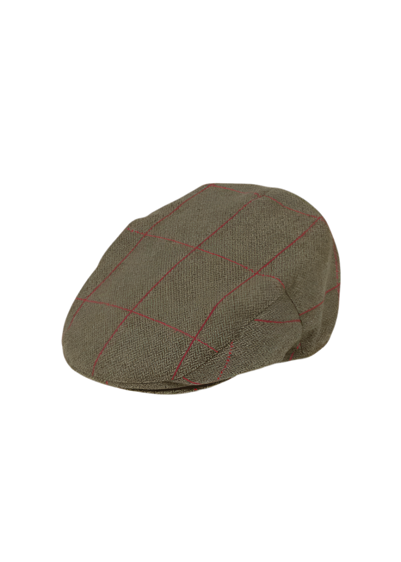 Combrook Sage - Flat Cap i Tweed