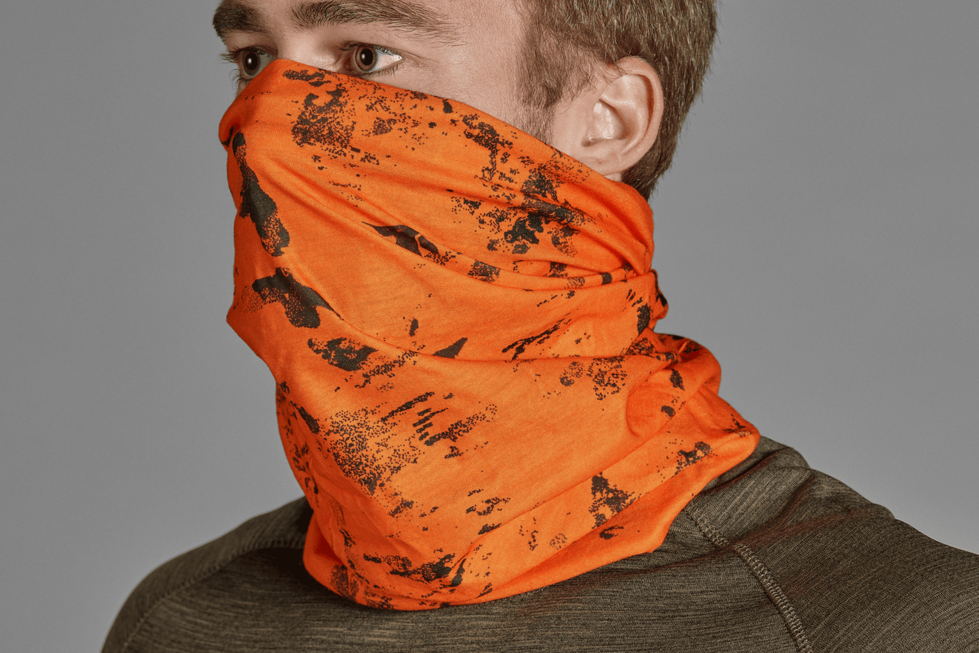 Halsvärmare 2-pack - Seeland Pine Green/InVis Orange