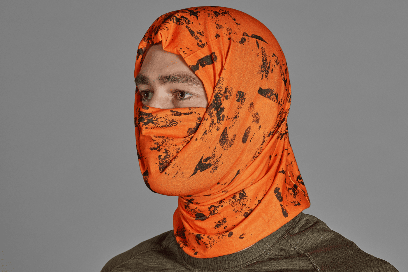 Halsvärmare 2-pack - Seeland Pine Green/InVis Orange