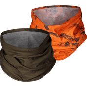 Halsvärmare 2-pack - Seeland Pine Green/InVis Orange