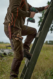 Härkila Scandinavian Byxor - Willow Green/Deep Brown